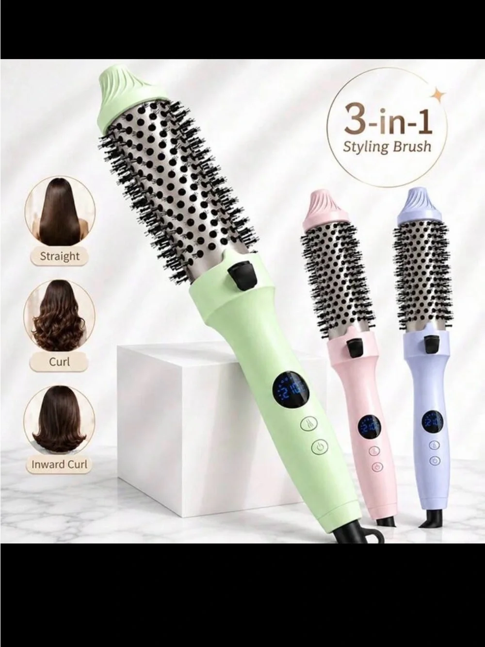 Thermal blowout brush